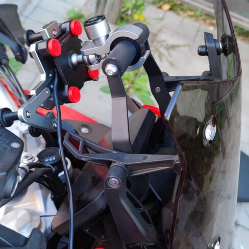 GPS Navigation Bracket,Motorcycle GPS Stand Extension Rack Decoration Mount Mounting Bracket for B-M-W F900R F900XR 2020 2021 in Saudi Arabia