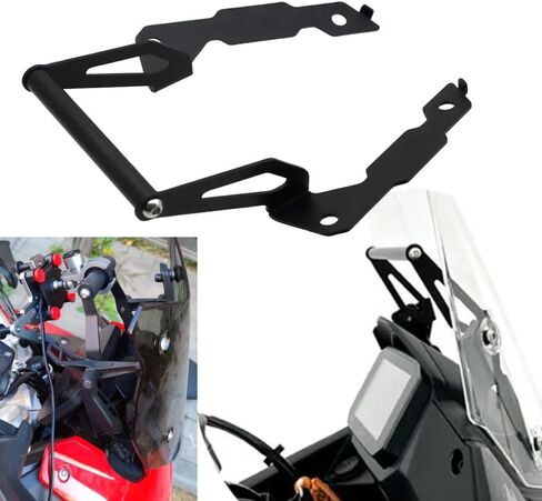GPS Navigation Bracket,Motorcycle GPS Stand Extension Rack Decoration Mount Mounting Bracket for B-M-W F900R F900XR 2020 2021 in Saudi Arabia