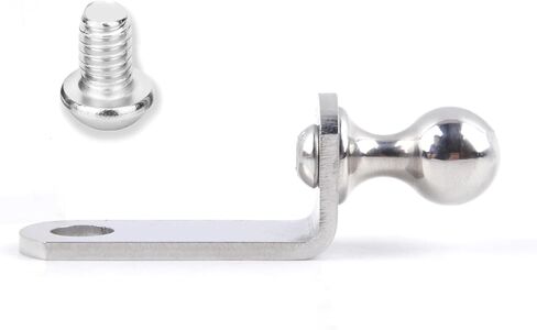 PANICAL Motorcycle for Indian 2014-2022 Highway Master Passenger Handrail Passenger Armrest 17mm 5/8 inch Ball Head Bracket Universal Ball Head 304 Stainless Steel (Handrail Ball Head Bracket) in Kuwait