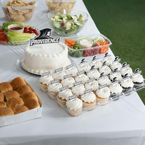 Desert Cactus Providence College Cupcake Topper and Cake Toppers Set - PC Friars 25 Pcs Food Party Supplies, Decorations, Graduation and Game Day in Kuwait