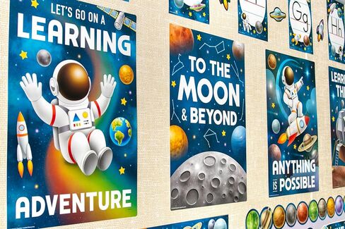 Teacher Created Resources Outer Space Crew Educational Poster Pack (TCR9338) in Saudi Arabia