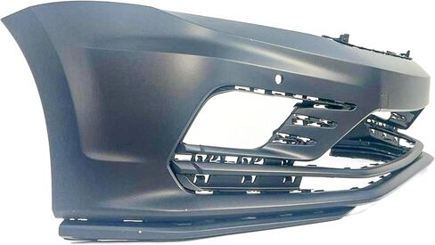 FitParts متوافق مع غطاء المصد الأمامي 2016 2017 2018 Volkswagen Jetta Sedan 16 17 18. جديد، مُجهز وجاهز للطلاء. مع فتحات حساسات مساعد ركن السيارة. VW1000233 5C6807217ADGRU in Kuwait