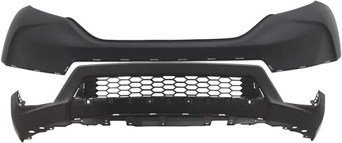 FitParts Compatible with Front Bumper Covers Kit 2017-2019 Honda CR-V EX LX Touring Sport Primed HO1014104 HO1015117, 04711TLAA00ZZ 71102TLAA00 in Kuwait