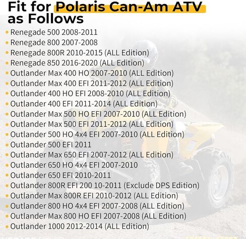 M MATI الخلفية زائدة الذراع الجوز إزالة مفتاح بانة أداة ل Can-Am ATV Renegade 500 800 2007-2011 Renegade 850 2016-2020 أوتلاندر 400 500 650 800 100 2007-2014 in Kuwait