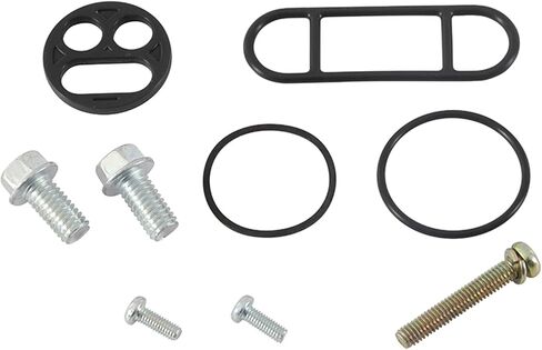 جميع كرات السباق 60-1078 طقم إصلاح صنبور الوقود متوافق مع/استبدال لـ Kawasaki KLX110 2010-18، KLX110L 2010-18، KX250 1992-98، KX125 92-98، KVF400A Prairie 4x4 1997-98، KVF400D Prairie 1999-02 in Kuwait