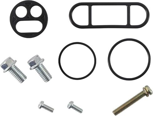 جميع كرات السباق 60-1078 طقم إصلاح صنبور الوقود متوافق مع/استبدال لـ Kawasaki KLX110 2010-18، KLX110L 2010-18، KX250 1992-98، KX125 92-98، KVF400A Prairie 4x4 1997-98، KVF400D Prairie 1999-02 in Kuwait
