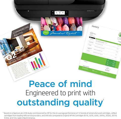 حزمة خرطوشة حبر HP 910 - 910XL أسود عالي الإنتاجية (3YL65AN) + 910 سماوي أرجواني أصفر 3 عبوات (3YN97AN) | يعمل أوفيس جيت 8010، 8015، 8022؛ سلسلة أوفيس جيت برو 8020، 8025، 8035 in Kuwait