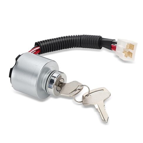 66101-55200 Ignition Switch with Keys for Kubota ZD18 ZD21 ZD25F ZD28 BX1500D BX1800D BX1830D BX2200D BX2230D BX22D BX23D TG1860 G2160 G1800 G1900 Replacement 66101-55210 6610155210 K2134-62100 in Saudi Arabia