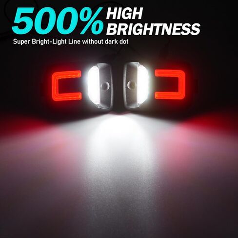 LED License Plate Lights Compatible with Tacoma 2005-2015, 2PCS Tag Light for Tundra 2000-2013 Plug and Play, Rear Plate Lamp Pickup Truck IP68 Clear Lens White and Red in Saudi Arabia