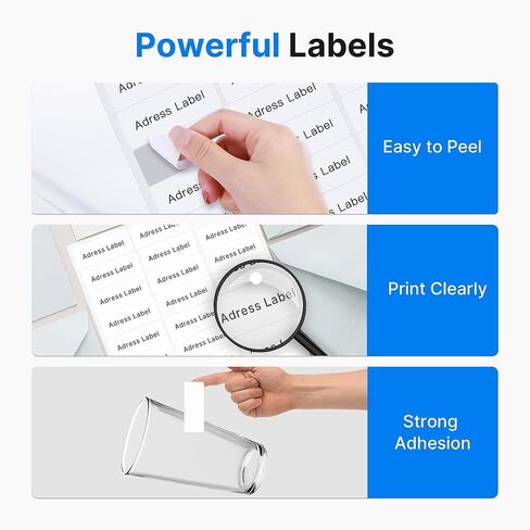 3-1/3x4 Shipping Address Labels, Shipping Labels for Laser & Inkjet Printers, 510 Mailing Labels, 6 Label/Sheet in Kuwait