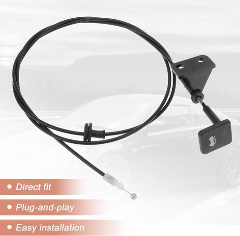 NO.74130-S6M-A01ZA كابل تحرير غطاء محرك السيارة مفتوح مناسب لموديلات Acura RSX وRSX Type S 2002-2006 كابل تحرير غطاء المحرك الأمامي الأيسر 74130S6MA01ZA in Kuwait