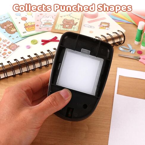 Square Hole Punch, Paper Punches for Crafting 1.77in Square Paper Punch Shape Puncher Craft Punches for Paper Crafts Scrapbooking DIY Projects Arts Card Making Supplies Cutting Tools in Saudi Arabia