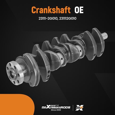 مجموعة محامل قضبان توصيل العمود المرفقي maxpeedingrods G4KD 2.0L محرك Hyundai Sonata Tucson 2005-2010 Santa Fe 2006-2012، لكيا أوبتيما 2006-2010 سبورتاج 2005-2010، 23111-2G010 231112G010 in Kuwait