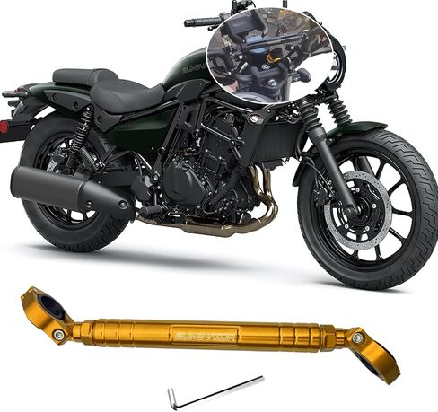 For Eliminator Eliminator SE 400 450 500 SE E400 E450 E500 2023-2026 Motorcycle CNC aluminum alloy accessories handlebar bracket support rod adjustable center bracket balance rod (black) in Kuwait