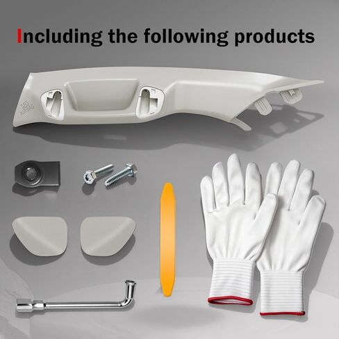 Driver Side A-Pillar Grab Handle Compatible with for 2016-2023 Toyota Tacoma 3rd Gen,OEM-Style Texture Grab Handle fortoyota Tacoma Accessories,No Creaking Easy Install (Gray) in Saudi Arabia