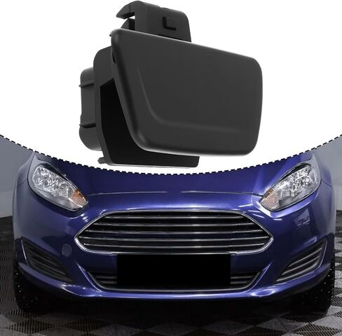 غطاء صندوق قفازات السيارة بمقبض قفل بمزلاج BE8Z6306072AB BE8Z-6306072-AB متوافق مع Ford Fiesta 2011-2017 أسود in Kuwait