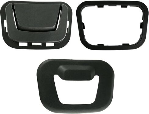 BOATSHIP 2PCS 84944667 84589067 Rear Storage Compartment Handles Black Compatible with 2015-2020 Chevy Chevrolet Suburban Tahoe GMC Yukon XL in Saudi Arabia
