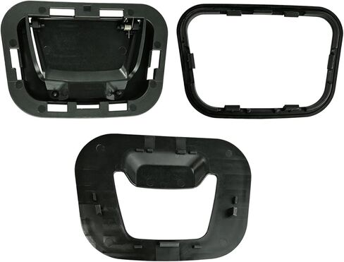 BOATSHIP 2PCS 84944667 84589067 Rear Storage Compartment Handles Black Compatible with 2015-2020 Chevy Chevrolet Suburban Tahoe GMC Yukon XL in Saudi Arabia