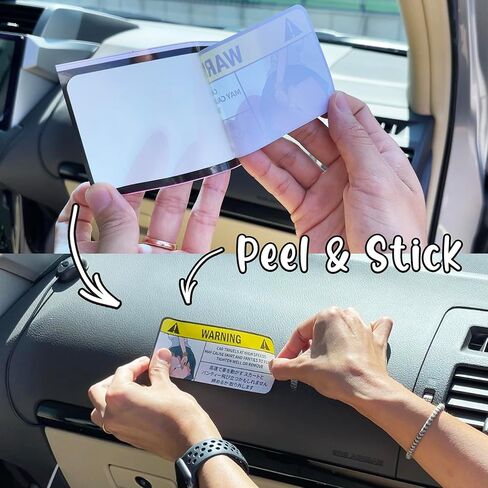 GRITKULTURE 5.1inch Panties Warning Peek Slap Anime Warning Decal Stickers 2 Pack Vinyl JDM for Car, Dash, Truck, Window, Tumblers, Graphic Bumper for Funny Meme Laugh in Kuwait