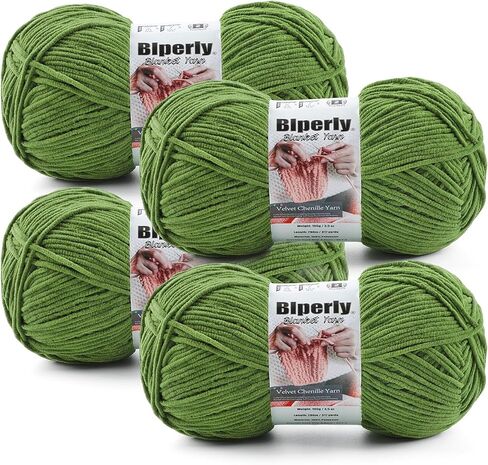 Skinny Chenille Yarn for Crocheting - 2 Pack of 100g/317yds - Soft Velvet Fluffy Plush Yarn for Amigurumi & Blanket, Knitting Yarn, #2 Sport Weight Fine Crochet Yarn (2, Dark Brown) in Saudi Arabia