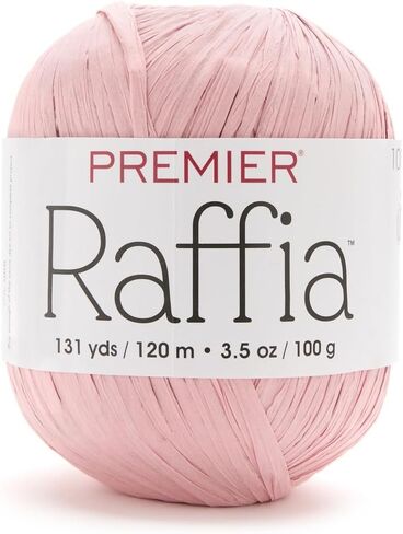 Premier Yarns Raffia، سليلوز رايون، خيوط ثقيلة الوزن 2166-03 طبيعي in Kuwait