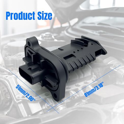 13627602038 Mass Air Flow MAF Sensor Compatible with BMW 2.0L L4 228i, 320i, 328i, 428i, 528i, M3, M4, M5, M6, X1, X3, X4, X5, Z4, i8 Mini Cooper Base Replaces 0280218266 in Saudi Arabia