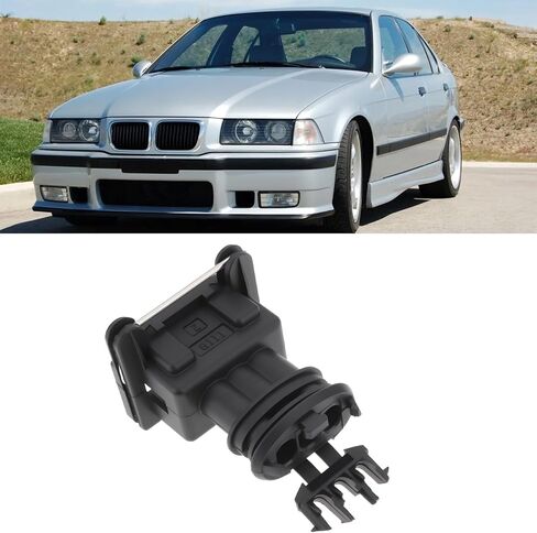 2X 3-Pin تدفق الهواء متر موصل الأسلاك قابس كوابل مجمعة متوافق مع BMW E46 E39 E38 E36 in Kuwait