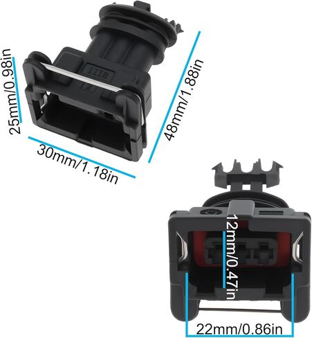2X 3-Pin تدفق الهواء متر موصل الأسلاك قابس كوابل مجمعة متوافق مع BMW E46 E39 E38 E36 in Kuwait