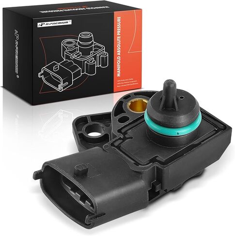 A-Premium Manifold Pressure (MAP) Sensor [4 Pins] Compatible with Volvo S60 2003-2005 2.4L, V70 2003-2007 2.4L, Replace# 261230092 in Kuwait