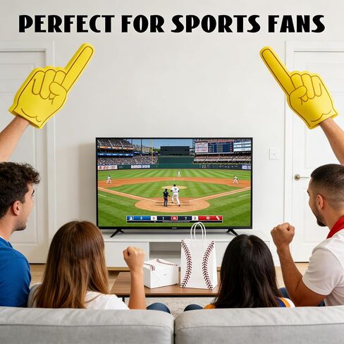 Leezmark 12 Pcs Baseball Party Favors Gift Bags with Handle, Baseball Snack Treat Goodie Bags for Kids Team, Sports Theme Paper Bags for Party Decorations Supplies in Saudi Arabia