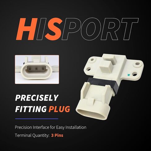 مستشعر موضع عمود الحدبات HiSport 10490645 - متوافق مع كاديلاك إسكاليد شيفروليه أسترو بليزر جي إم سي جيمي P3500 إيسوزو هومبر ووركهورس فاستراك FT1061 يستبدل 10485432 in Kuwait