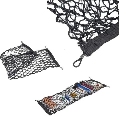 Rear Trunk Organizer Cargo Net Suitable for Suzuki Jimny 2019 2020 2021 2022 2023 2024 2025 JB64 JB74W Envelope Style Rear Trunk Mesh Cargo Storage Net Bag in Saudi Arabia