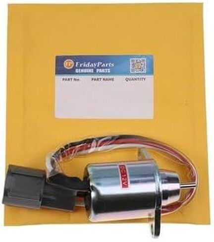 الملف اللولبي لإيقاف إيقاف تشغيل الوقود بجهد 12 فولت XJAU-00474 - متوافق مع Hyundai Fits R35-7Z R35Z-7A R35Z9 R55-7 R55-9S R55W-9S R55W7 RC60-7 - استبدال ما بعد البيع in Kuwait
