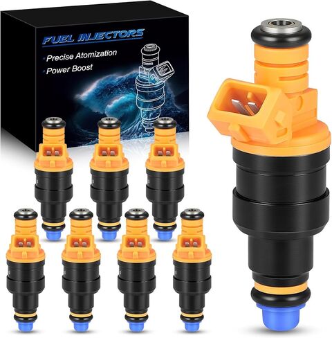 0280150943 Fuel Injectors F150 F250 F350 E150 4.6L 5.0L 5.4L 5.8L Expedition Excursion Crown Victoria Bronco For:-Mustang For:-Lincoln Navigator Town Car 89-05 (set of 8) in Kuwait