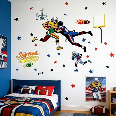 3D Basketball Player Wall Decals Decors for Boys Room,Sports Wall Decals Stickers, Basketball Slam Dunk Wall Decals for Boys Bedroom in Saudi Arabia
