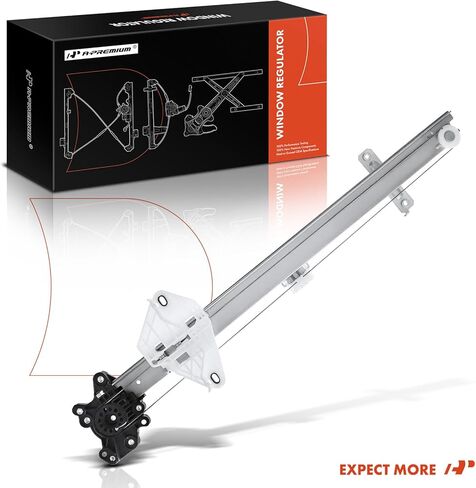 A-Premium Power Window Regulator Rear Passenger Side Compatible with Honda Pilot 2016-2022, Passport 2019-2023, Rear Right Passenger Side, Without Motor in Kuwait