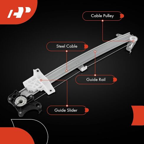 A-Premium Power Window Regulator Front Passenger Side Compatible with Subaru Forester 2019-2024, Without Motor in Kuwait