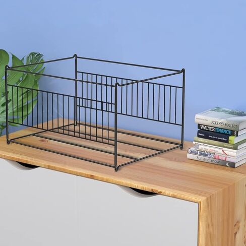 TOPCJ Hanging File Folder Frame, Heavy Duty Metal File Organizer for Letter & Legal Size, Sturdy Desktop File Holder for Cabinets, Desks/Drawers Home Office File Rack (Not Fit All Drawers) in Saudi Arabia