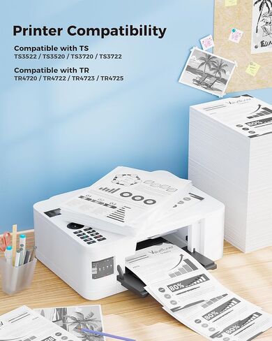 PG-275 Black Ink Cartridges PG275XL for Canon 275 Ink Black High Yield PG275 275 XL 275XL Ink Cartridges for Canon Printers PIXMA TR4720 TR4722 TR4723 TS3720 TS3500 TS3520 TS3522 TS3720 TS3722 (Black) in Saudi Arabia