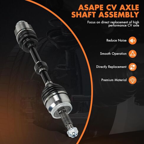 Front Right CV Axle Drive Shaft Assembly Replacement 2015-2021 for Kia Sedona 3.3L NCV75106 KA-8140 49501A9300 in Kuwait