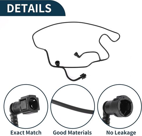 Radiator Hose for Volvo XC60 2014-2024 Plastic 1 Pcs Coolant Pipe in Kuwait