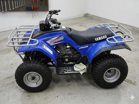 غطاء مقعد بديل جديد ممتاز يناسب Yamaha Breeze YFA 125 1989-2004 (أسود) S77 in Kuwait
