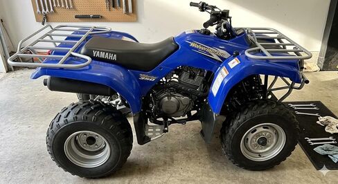 غطاء مقعد بديل جديد ممتاز يناسب Yamaha Breeze YFA 125 1989-2004 (أسود) S77 in Kuwait