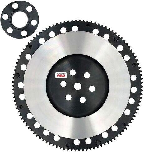 ClutchMaxPRO Performance Stage 2 Clutch Kit with Chromoly Flywheel Compatible with 1996-2006 Hyundai Elantra 1997-2008 Tiburon 1.8L 2.0L 2004-2009 Kia Spectra, Spectra 5 (CP05087HDLSF-ST2) in Kuwait