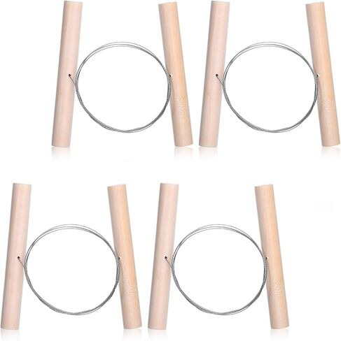 4 Pcs Clay Wire Cutter, Adjustable Cutting Tools for Pottery Clay, Polymer Clay, Ceramics, Sculpting and DIY Art Craft Projects in Kuwait