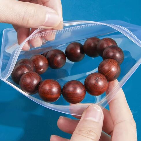 150 Pcs Anti Tarnish Jewelry Bags Bulk 5 Mixed Size Jewelry Pouches Small Ziplock Bags for Jewelry Storage Bags PVC Clear Bags for Earrings Rings Necklaces Bracelets Jewelry Packaging (5 Sizes) in Kuwait
