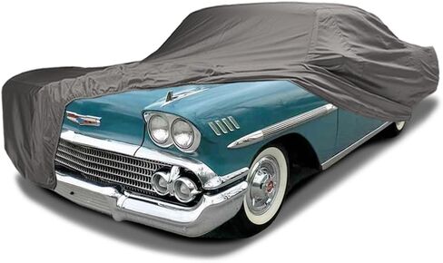 غطاء سيارة CarsCover مناسب لسيارة Chevy Biscayne 1961-1964 مصنوع من جلد Ironshield مقاوم للماء بنسبة 100% مقاوم للطقس والشمس والمطر والغبار in Kuwait