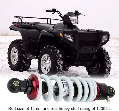 Rear Shock Damper, 290mm Adjustable Damping Damper Rear Shock Suspension Universal for Motorcycle Pit Quad Dirt Bike ATV in Kuwait