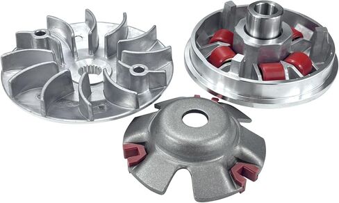 ‌Complete Variator Kit with 14g Rollers - CVT Front Clutch for GY6 125cc/150cc, 152QMI/157QMJ Engine (Fits Scooter/Moped/ATV/Go-Kart) in Saudi Arabia
