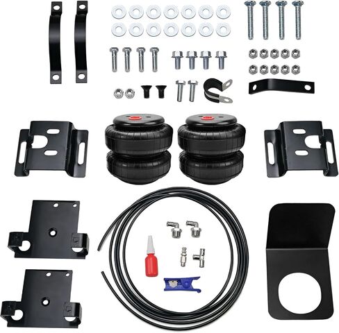 MILLISEC Rear Air Spring Bag Kit for 2001-2010 GMC Sierra 2500HD and Chevy Silverado 2500HD 2WD 4WD Car OE Replaces TOW-GM01HD,Firestone 2250,W21-760-2250 in Kuwait